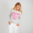 sudadera si el mundo no es perfecto...........
