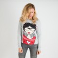 sudadera viva la vida Frida